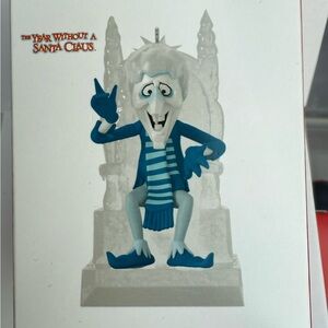 Hallmark Snow Miser Holiday Character Ornament. NIB